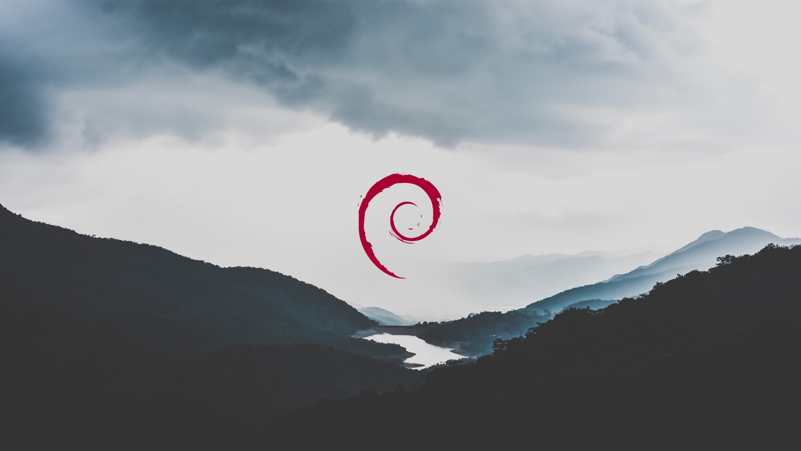 Debian banner.